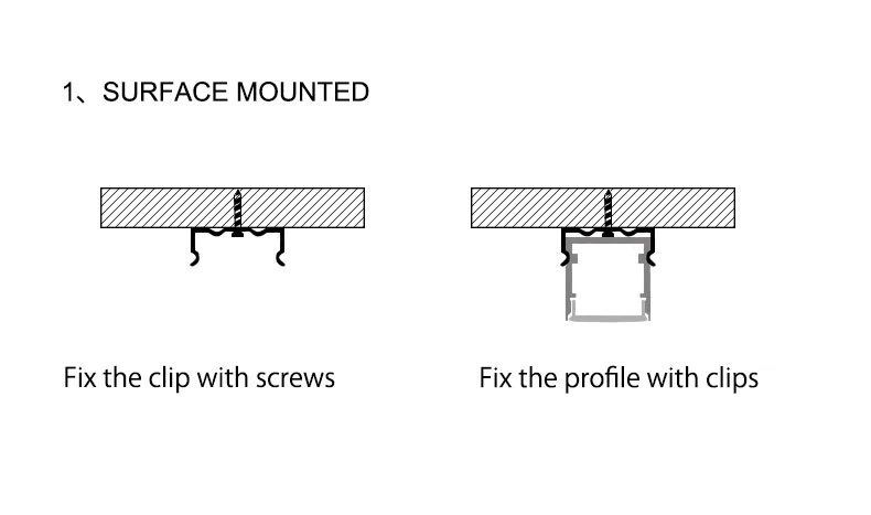 Pxg-2626A Factory Directly Aluminium Profile for LED Aluminum Light Channel