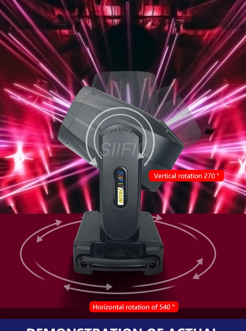 Professional Lighting 295W Beam Moving Head DJ Light Disco Moving Head Light