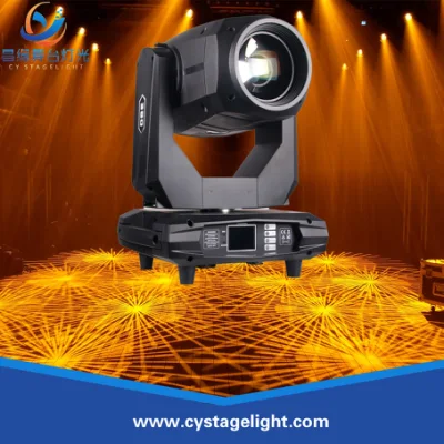 Stage Cmy + CTO Professional Sharpy DJ Show Disco Effect 380W Beam Spot Wash Mover Luz con cabezal móvil