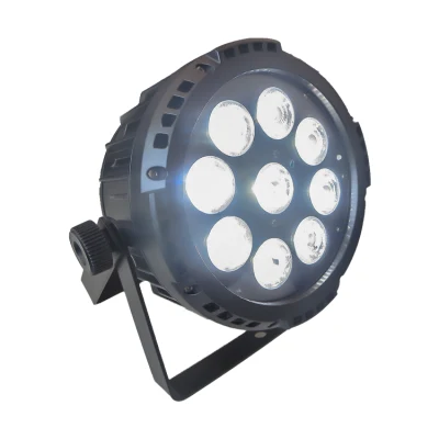 Luces de escenario LED 9X15W Batería 6 en 1 Inalámbrico IP65 LED PAR Latas